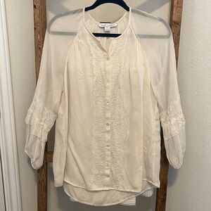 Diane Von Furstenburg Taylor Silk Blouse